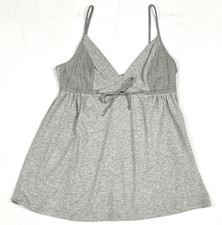 Brunello Cucinelli Gray Tie Front Flare Spagh...