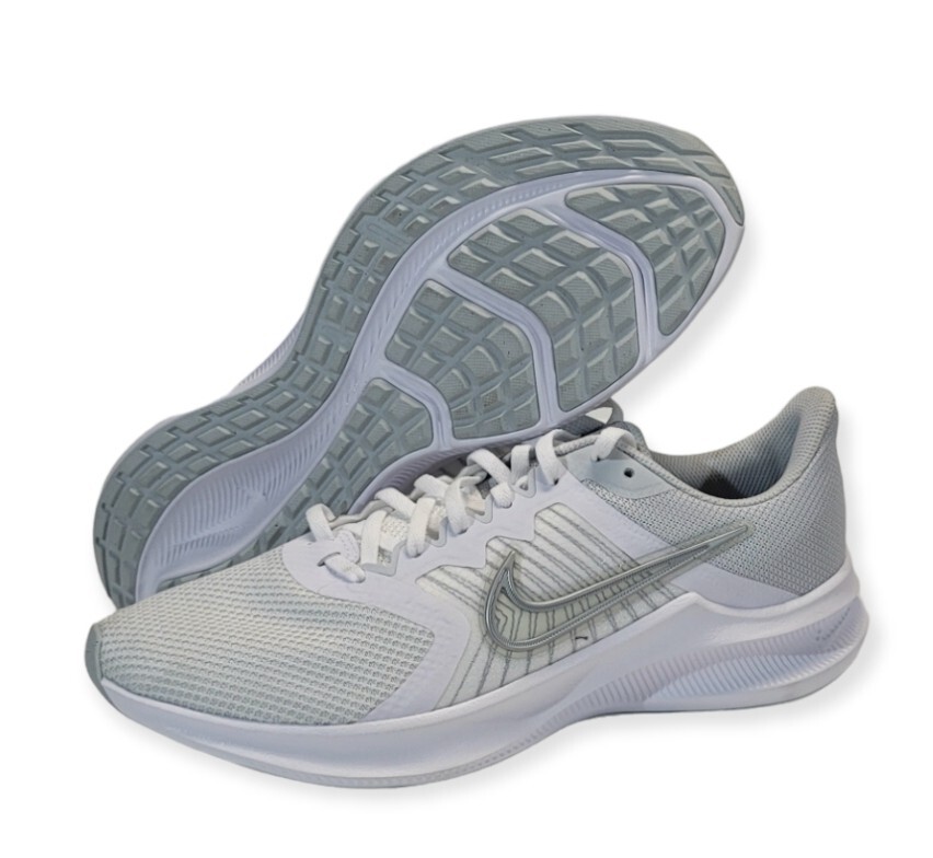 Nike Women's Downshifter 11 Running Shoes Pure Platinum CW3413 100 New