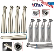 1-5Pcs NSK Style Dental Inner (LED) Push Button Low Speed Contra Angle Handpiece