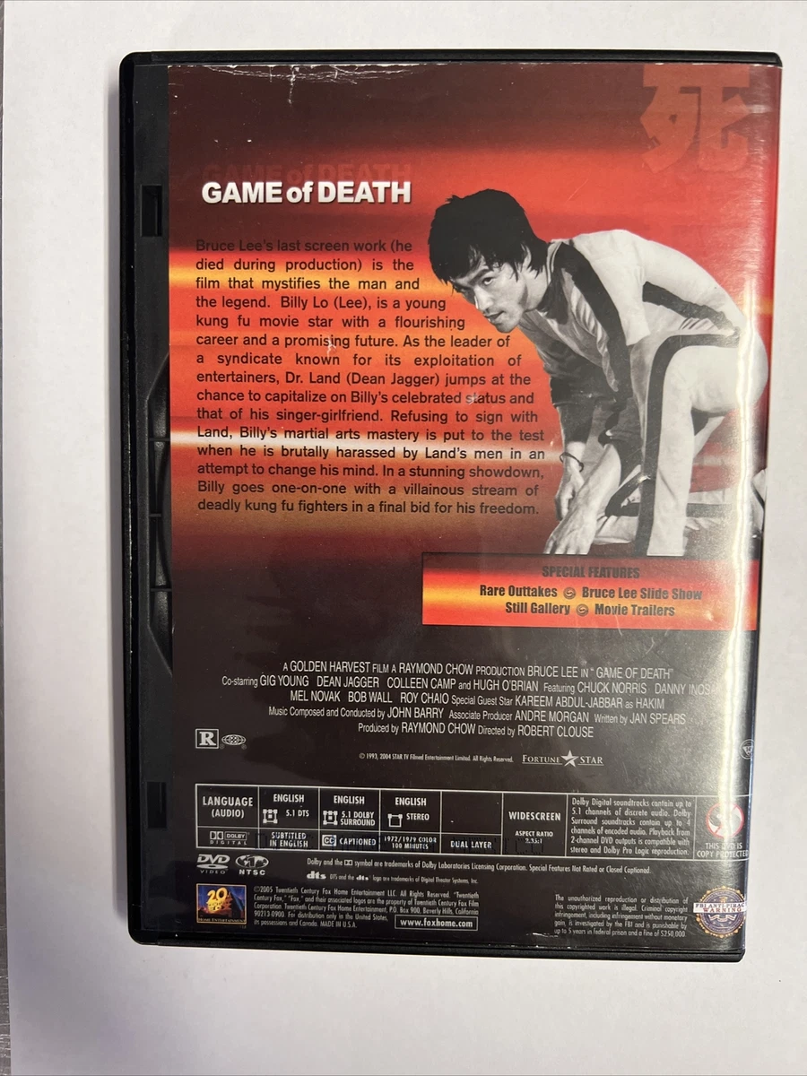 Chuck norris hotsell game of death