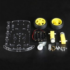 2WD Smart Robot Car Chassis Kit/Speed Encoder Battery Box Arduino 2 Motor New