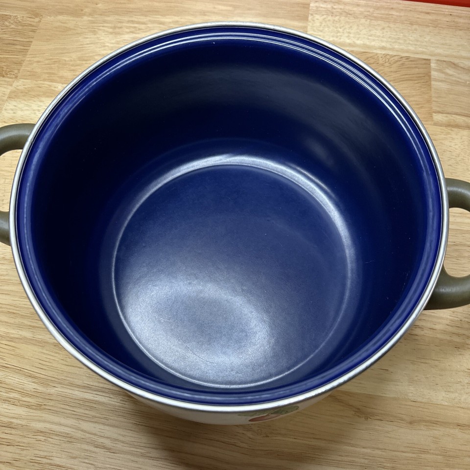 Villeroy Boch French Garden 4.5 Qt Enameled Cooking Pot Made In Germany