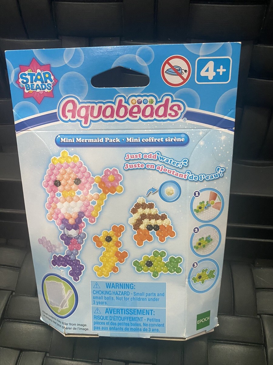 NIP Epoch Aquabeads Mini Pack Assortment NEW Mini Mermaid, crab