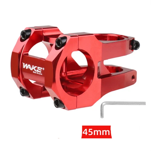 WAKE 31.8*35/45mm Short Stem Aluminium MTB Road Bike handlebar Downhill stems - Picture 15 of 23