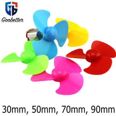 Model Boat 3 Blade Plastic Propeller 30mm-90mm Aeronaut For 2mm Shaft RC DIY
