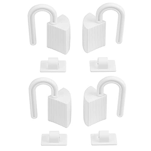 ANCLLO 4 pz Finger Pinch Guard Finger Guard Proofing Door Stopper di (x1F)