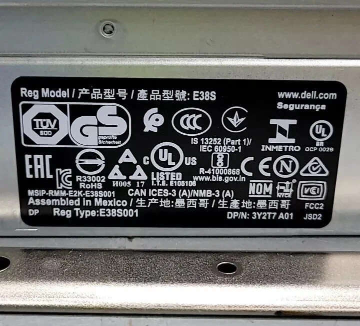 Dell PowerEdge R740xd Server 2.10Ghz 40-Core 768GB RAM 960GB SSD X 24 480GB X 2 - Image 3 of 4