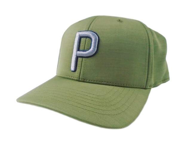green puma golf hat