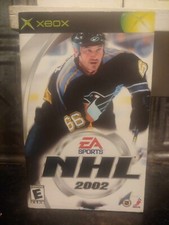 NHL 2002 MicroSoft XBOX Original EA Sports Hockey Game Instruction Booklet