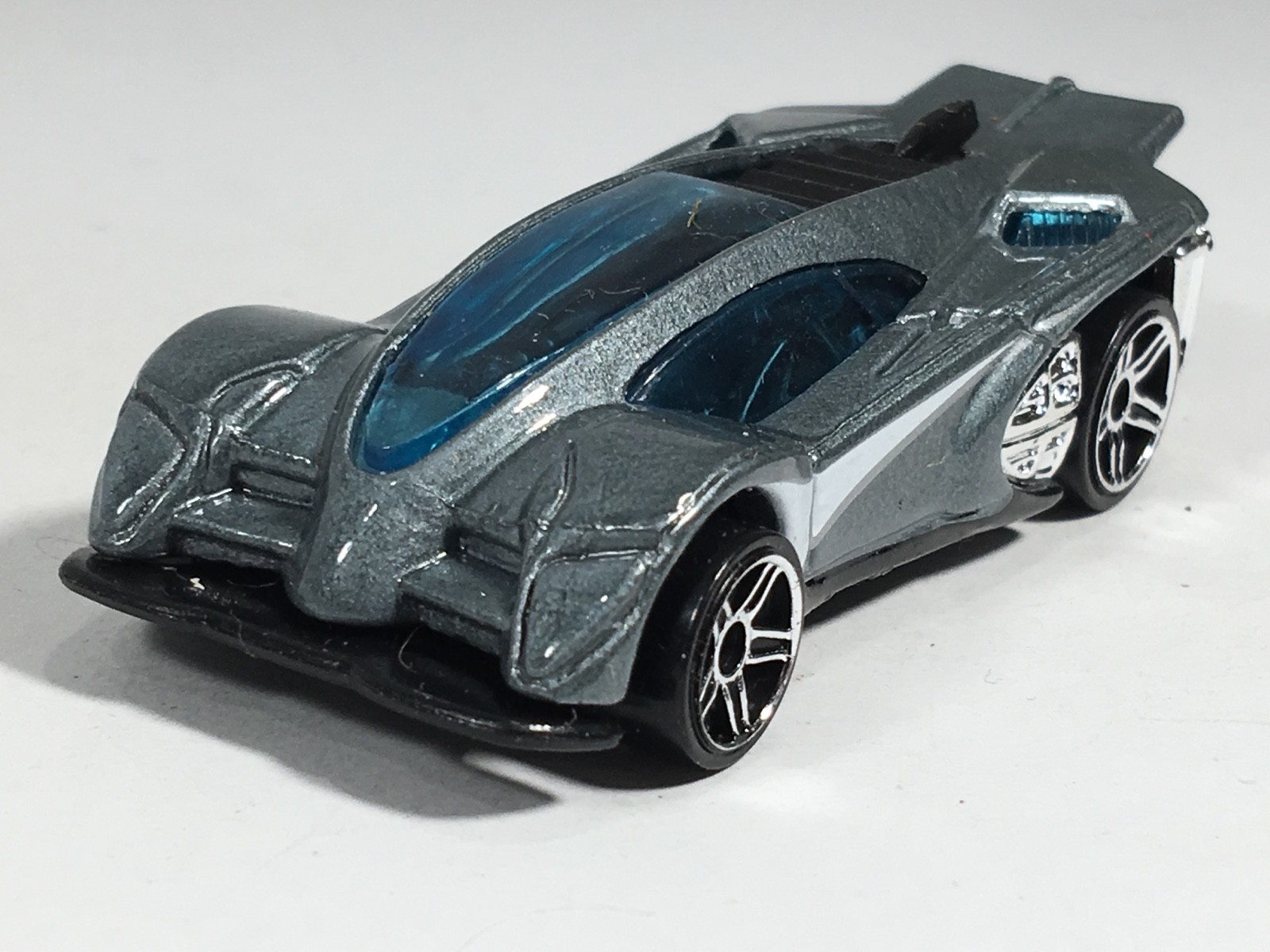 Hot Wheels 2007 Side Draft Metalflake Dark Gray HW Mystery Cars Malaysia Loose