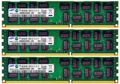 3x 8GB 24GB DDR3 1333 Mhz / 1066 Mhz ECC RAM Apple Mac Pro 4,1 5,1 PC3-10600