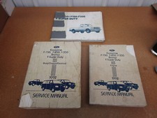 1992 Ford F150 F250 F350 Bronco shop service dealer repair electrical manual SET