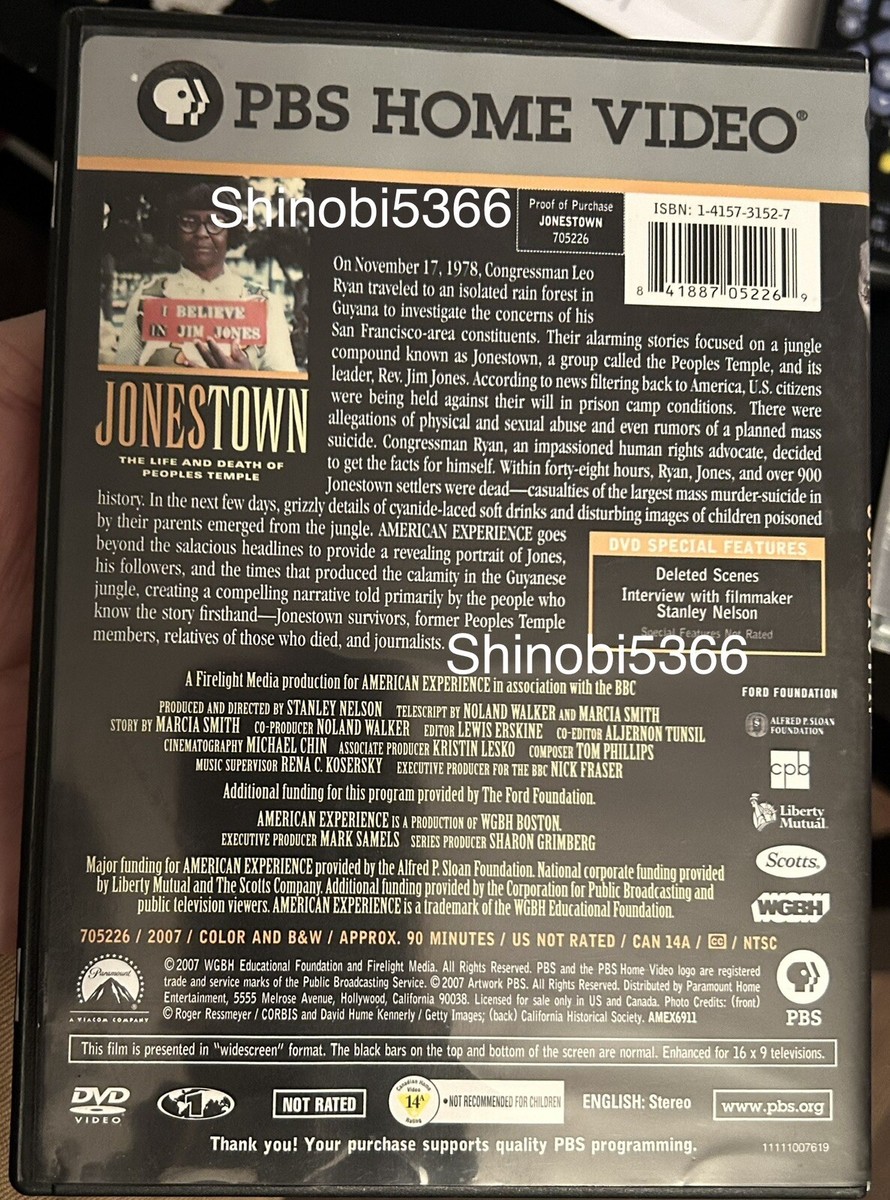 RARE OOP HTF Jonestown The Life and Death of Peoples Temple  