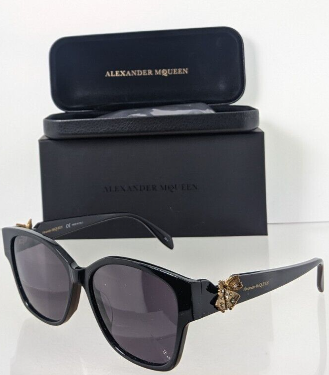 Authentic Alexander McQueen Sunglasses Alexander McQueen AM0458S 001 Sunglasses - US main image 3