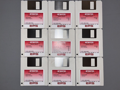 Ensoniq EPS ESSENTIAL SOUND DISK Set of Original Issued Sound
