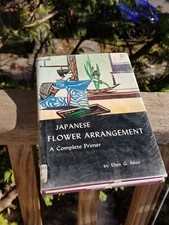 VINTAGE BOOK JAPANESE FLOWER ARRANGEMENT JAPAN 1963