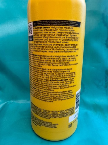 Matrix A Curl Can Dream Weightless Moisture Conditioner For Waves 33.8 oz *NEW* - Picture 2 of 4