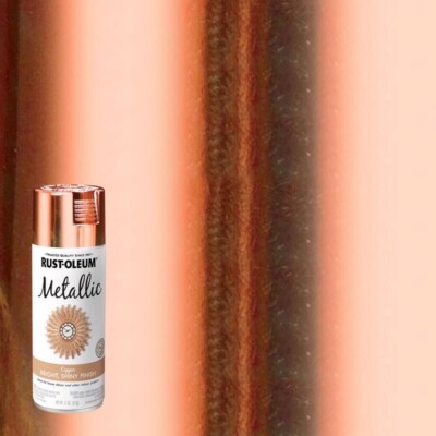 Rust-Oleum Specialty Metallic Copper Bright Reflective Finish Spray Paint 11 oz
