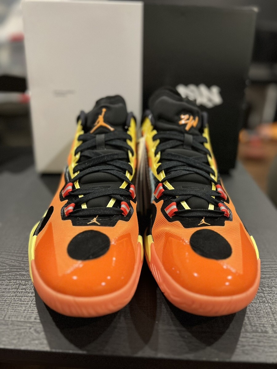 FENG TAY Air Jordan Naruto x Jordan Zion 1 SP PF 'Kyuubi' Size 13