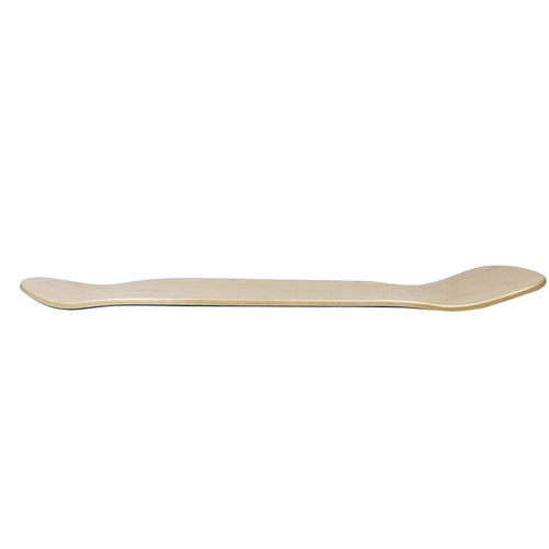 Moose Skateboards Old School 10" x 30" Stained Blue Blank Skateboard Deck + Grip - Picture 3 of 4