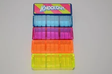 Replacement Block (5 Pieces) for Knockout Board Game Milton Bradley  