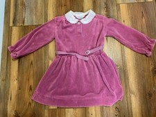 Vintage Health Tex Dress Size 5 purple/plum with belt USA made