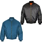 KIDS BOYS CHILDREN MA1 JACKET WARM PADDED BIKER BOMBER PILOT AIR STYLE COAT