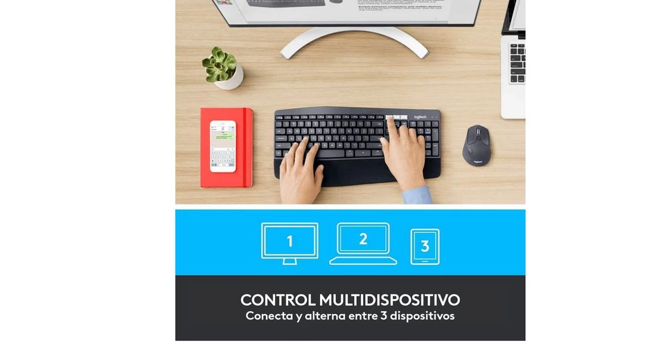 Logitech MK850 Combo Teclado y Ratón Inalámbrico - Imagen 4 de 4