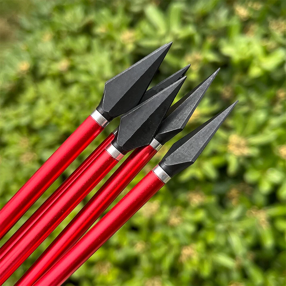 6.7''X 6/12/24 Archery Crossbow Bolts Aluminum Arrow Replaceable Shooting - Image 3 of 4