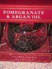 New~Crabtree & Evelyn Christmas Ornament Pomegranate Argan Oil Body Wash 3.4 oz — photo 1