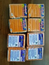 Sculpey Orange 2 oz EIGHT PACKS