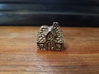 5 Pewter Barn Silo Church House Miniature Figurines — photo 10