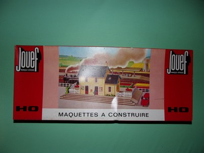 JOUEF maquette à monter gare de VILLENEUVE 1985 NEUF (n°1)