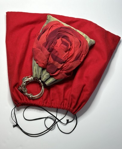 VALENTINO GARAVANI FLOWER BAG FALL 2000 HAUTE COUTURE COLLECTION COLLECTIBLE - Picture 7 of 19