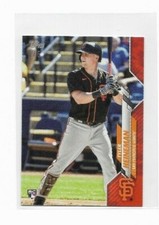 Tyler Heineman RC 2020 Topps Mini On Demand Red Parallel 1/5 #U-241 Giants