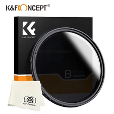 K&F Concept Lens Filter ND2 to ND400 ND2-400 49 52 58 62 67 77 82mm Sony Nikon