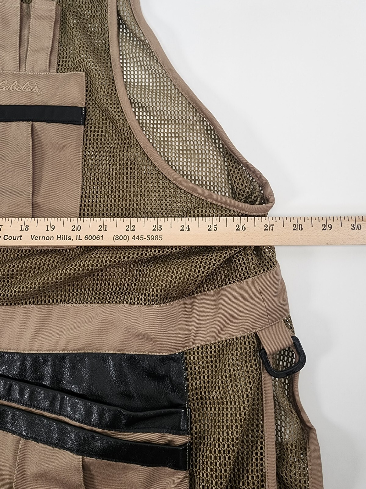 Vintage Cabela's Hunting Vest Shooting Jacket Canvas … Gem