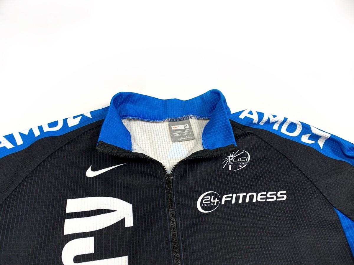 Nike Discovery Channel Trek Cycling Jersey Long Sleeve Size