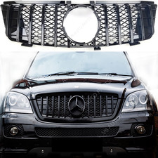 For Mercedes W164 M-Class ML55 ML320 ML350 ML550 Front Radiator GT Grill 2005-08