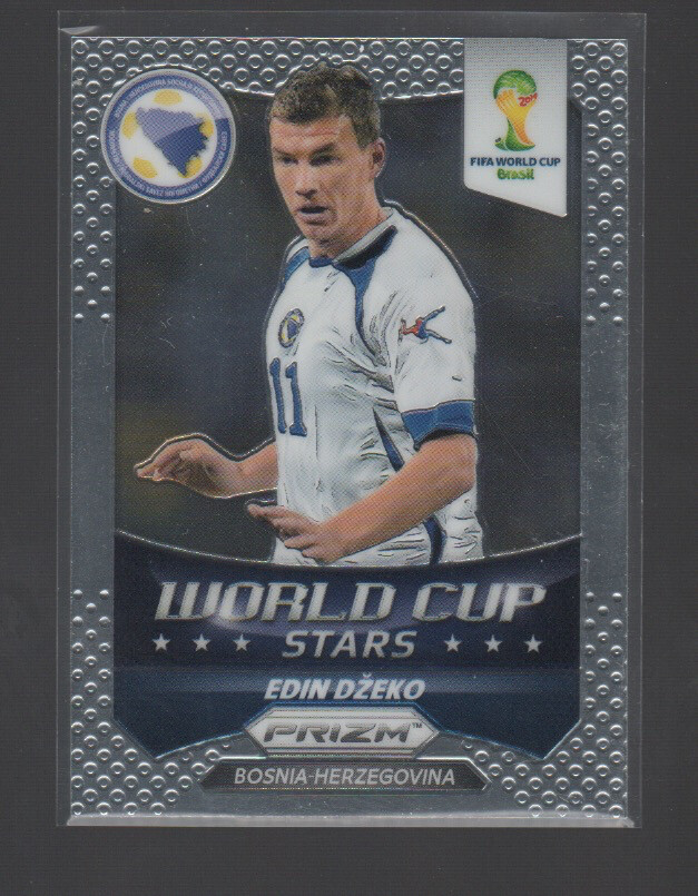 EDIN DZEKO 2014 PANINI PRIZM WORLD CUP STARS CARD #5 | eBay