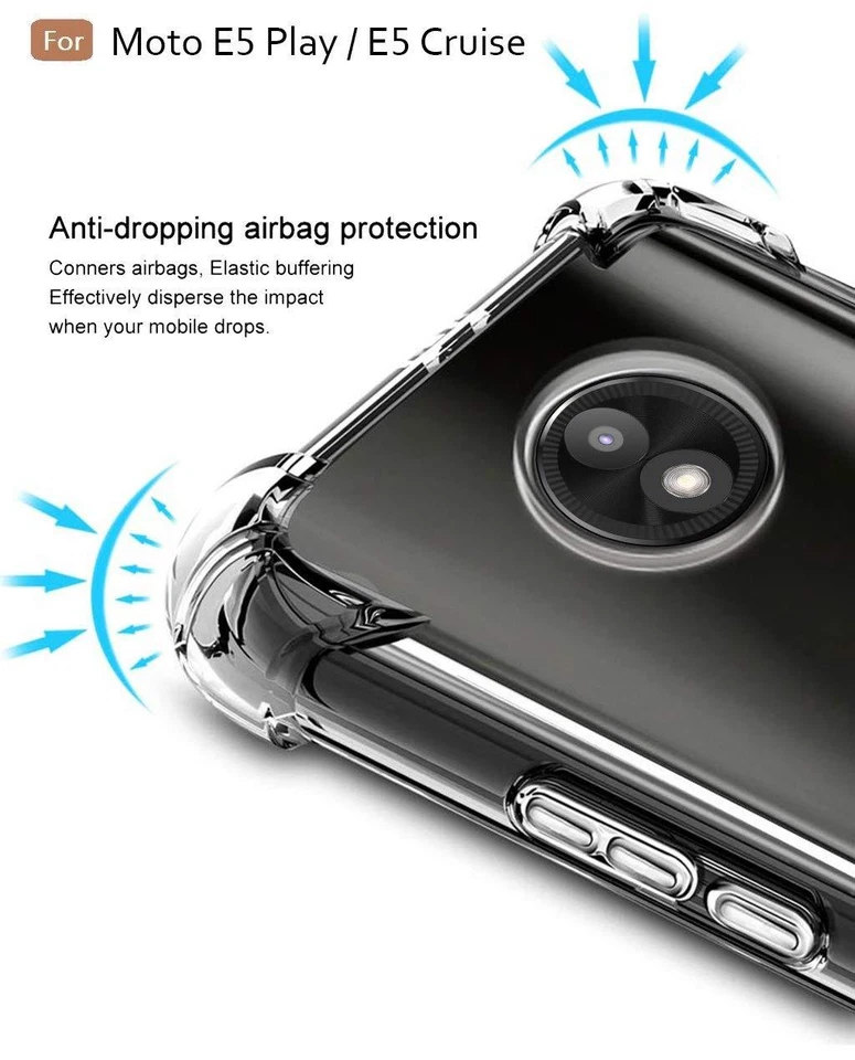 Funda TPU suave a prueba de golpes para Motorola Moto G Stylus Play Power 5G 2025 Foto 3 de 4