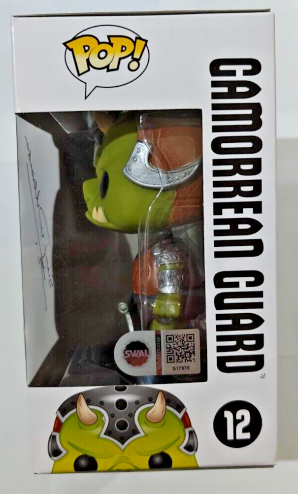 Funko Pop! Star Wars Gamorrean Guard #12 signed Simon J Williams +