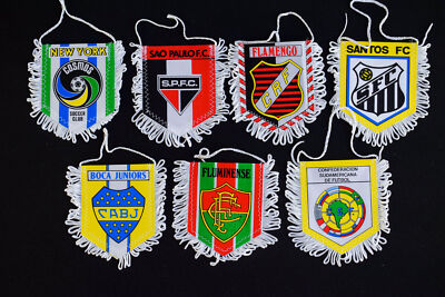 New York Cosmos Sao Paulo Flamengo Santos Boca Juniors Fluminense CSF Vintage Wi