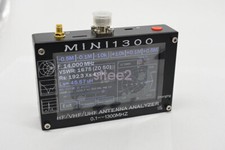 Mini1300 4.3" LCD 0.1-1300MHz HF/VHF/UHF ANT SWR Antenna Analyzer Meter Tester
