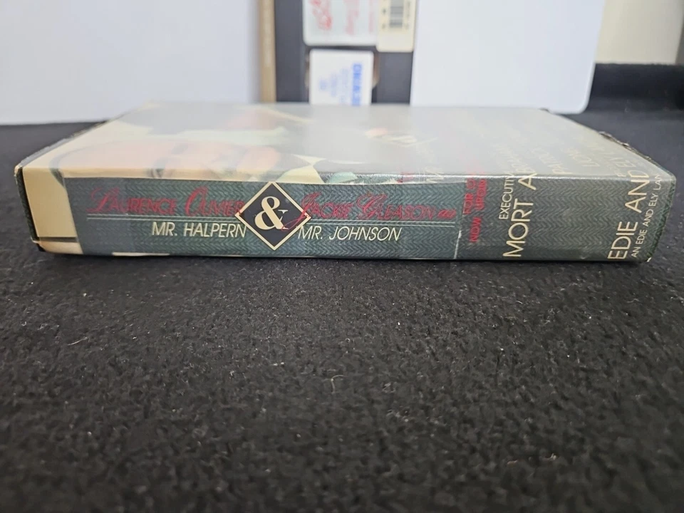 1987 VHS Tape Laurence Olivier Jackie Gleason Mr. Halpern and Mr. Johnson RARE Foto 3 de 4
