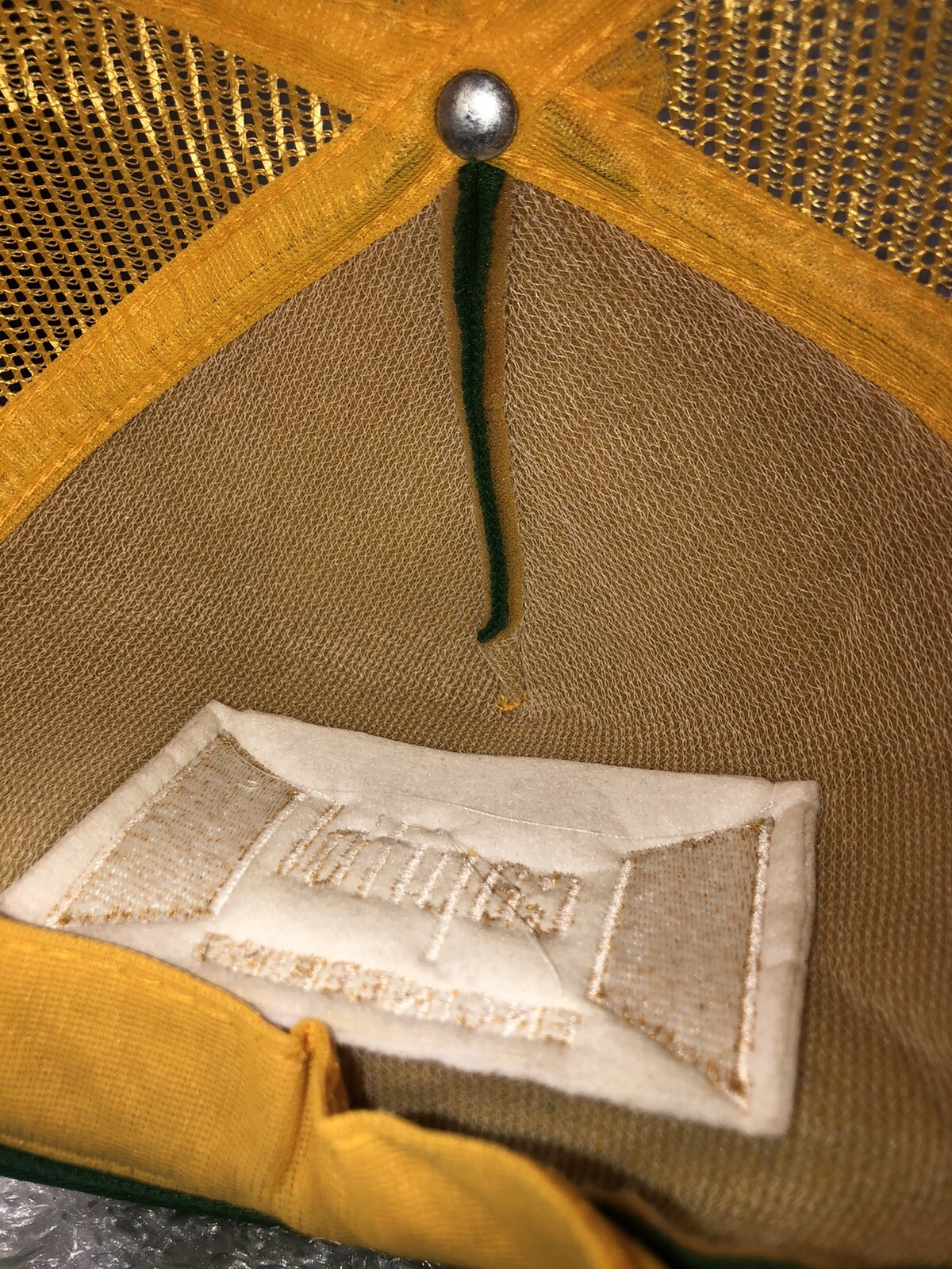 Capitol Engineering Hat Trucker Mesh SnapBack Gre… - image 9