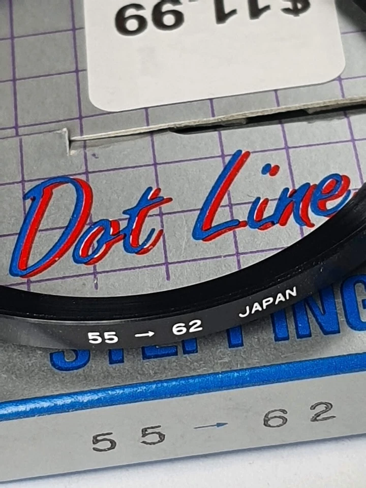 55-62mm Metal Step Up Lens Filter Converting Adapter Ring 55mm-62mm E55-E62 - Image 3 of 4