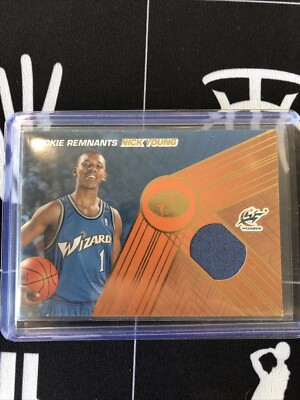 2008 topps rookie remnants Game-worn Nick Young no.RRR-NY  wizards #100/199 NBA