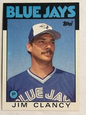 1986 Topps #412 Jim Clancy Toronto Blue Jays