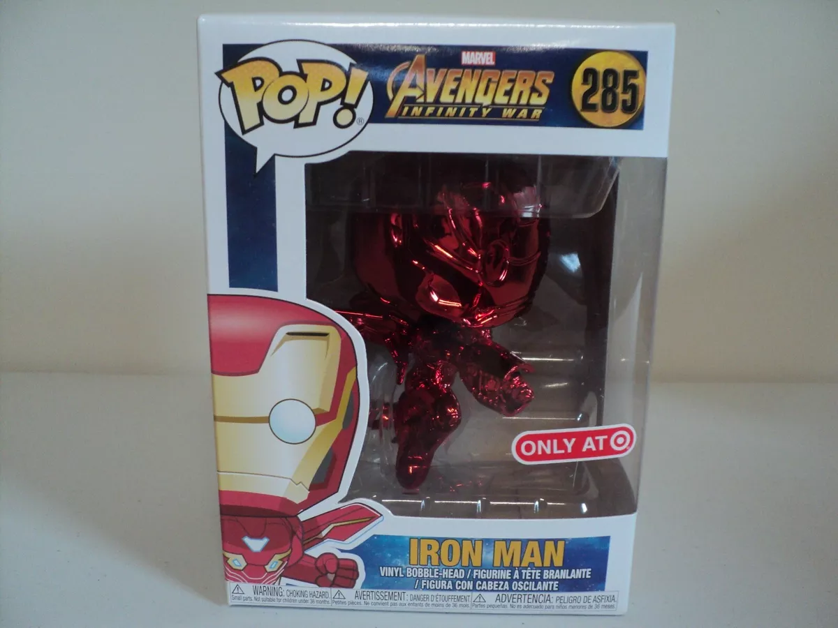 Iron Man #285 - Avengers Infinity War Funko Pop! [Red Chrome